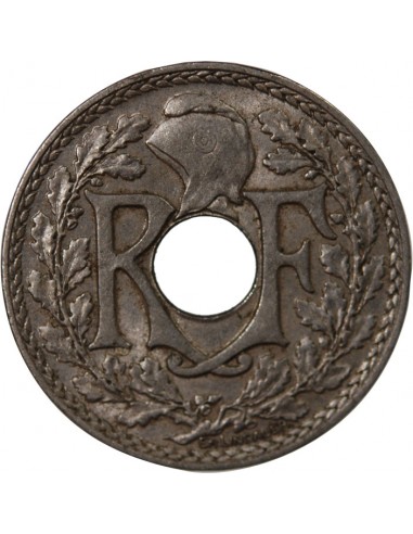 25 centimes Nickel 1915 A Paris