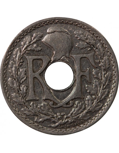 25 Centimes Nickel 1914 A Paris