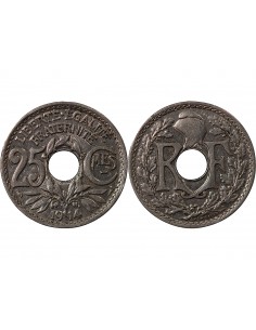 25 Centimes Nickel 1914 A Paris 2