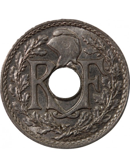 25 centimes Nickel 1914 A Paris