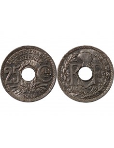 25 Centimes Nickel 1914 A Paris 2