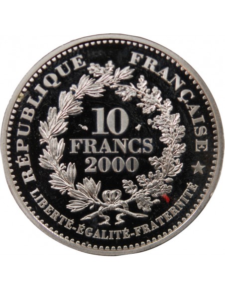 MARIANNE DE LAGRIFFOUL - 10 FRANCS ARGENT BE 2000