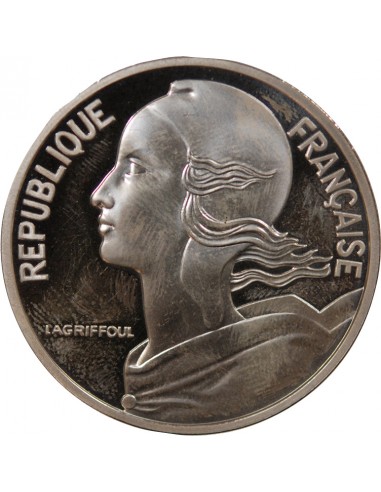 MARIANNE DE LAGRIFFOUL - 10 FRANCS ARGENT BE 2000