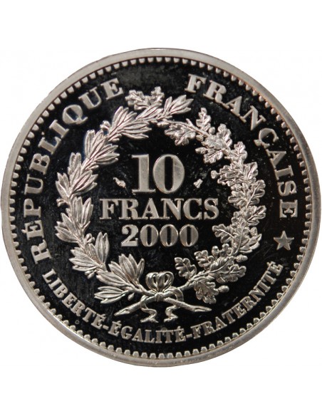 MARIANNE DUPRE - 10 FRANCS ARGENT BE 2000