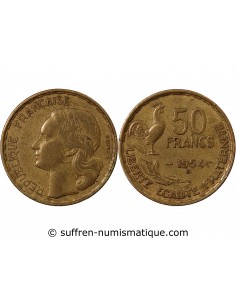 50 francs Bronze-Alu 1954 B Beaumont - Le Roger