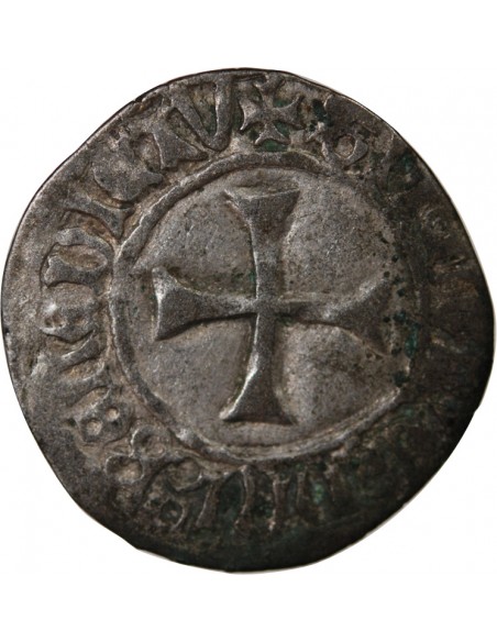 François II de Bretagne 1 blanc Billon 1458-1488 T Nantes