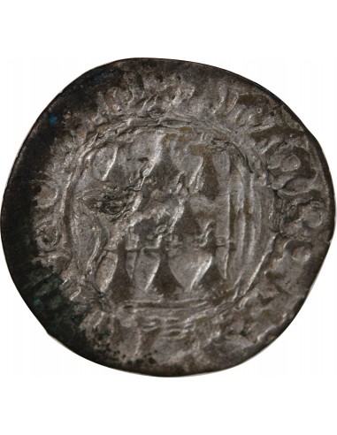 François II de Bretagne 1 blanc Billon 1458-1488 T Nantes