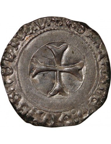 Duché de Bretagne François II de Bretagne A la Targe 1 blanc Billon 1458-1488 9 Rennes
