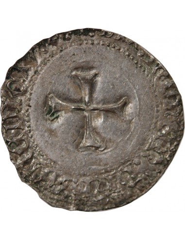 DUCHÉ DE BRETAGNE, FRANCOIS II - BLANC A LA TARGE 1458 / 1488 RENNES