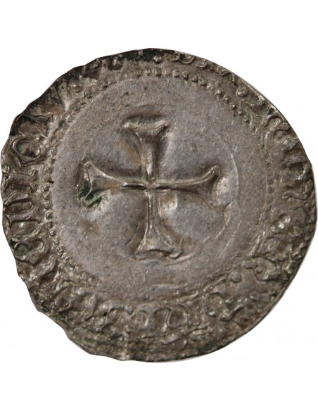 DUCHÉ DE BRETAGNE, FRANCOIS II - BLANC A LA TARGE 1458 / 1488 RENNES