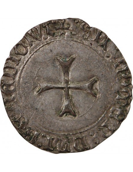 François II de Bretagne Blanc à la Targe Billon 1458-1488 9 Rennes