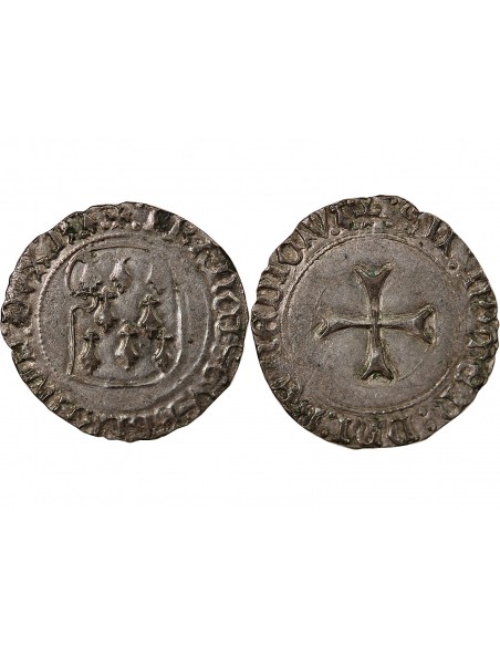 François II de Bretagne Blanc à la Targe Billon 1458-1488 9 Rennes