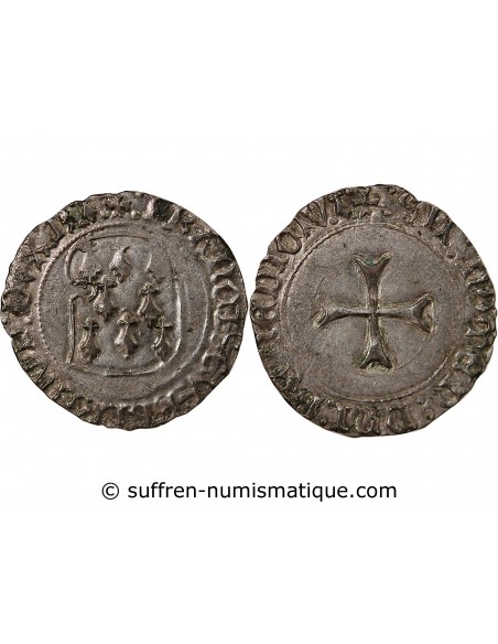 François II de Bretagne 1 blanc Billon 1458-1488 9 Rennes