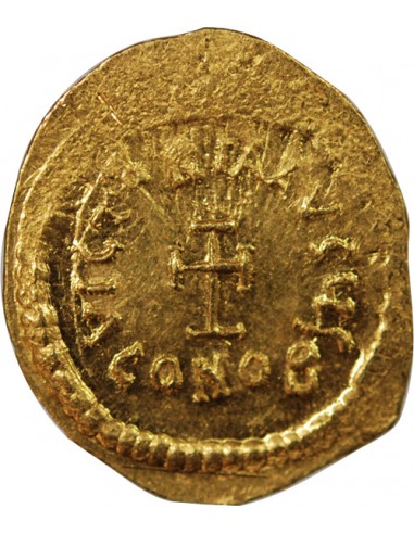 HERACLIUS  - TREMISSIS OR 610 / 613 CONSTANTINOPLE