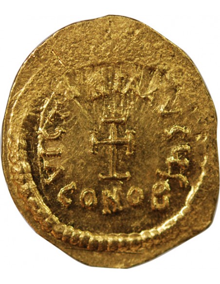HERACLIUS  - TREMISSIS OR 610 / 613 CONSTANTINOPLE