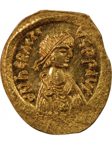 HERACLIUS  - TREMISSIS OR 610 / 613 CONSTANTINOPLE