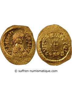 HERACLIUS  - TREMISSIS OR 610 / 613 CONSTANTINOPLE