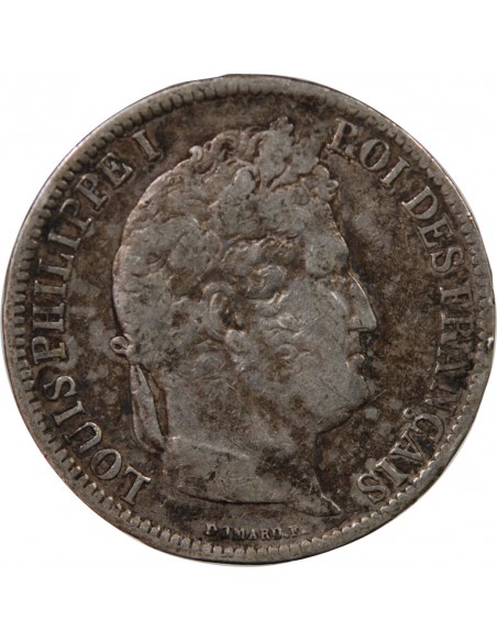 Louis-Philippe Ier 5 Francs Argent 1831 B Rouen