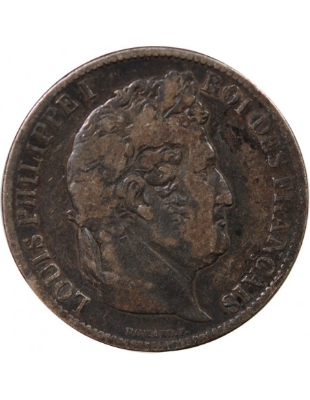 Louis-Philippe Ier 5 francs Argent 1831 BB Strasbourg