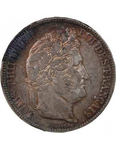 LOUIS PHILIPPE﻿ - 5 FRANCS ARGENT 1832 A PARIS "Type Domard, 2e Retouche"