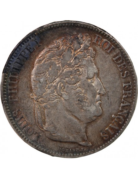 LOUIS PHILIPPE﻿ - 5 FRANCS ARGENT 1832 A PARIS "Type Domard, 2e Retouche"