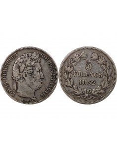 Louis-Philippe Ier 5 Francs Argent 1832 I Limoges 2