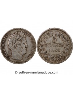 LOUIS PHILIPPE﻿ - 5 FRANCS ARGENT 1838 K BORDEAUX