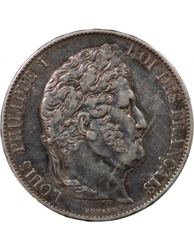 LOUIS PHILIPPE﻿ - 5 FRANCS ARGENT 1845 A PARIS