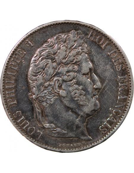 LOUIS PHILIPPE﻿ - 5 FRANCS ARGENT 1845 A PARIS