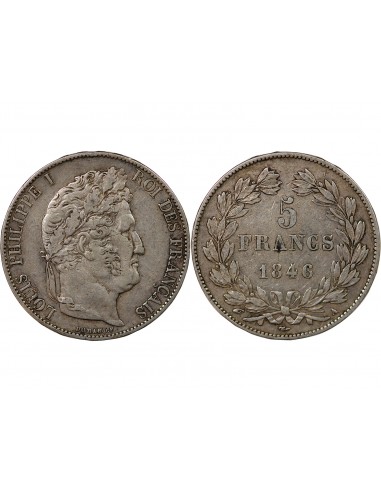 Louis-Philippe Ier 5 francs Argent 1846 A Paris