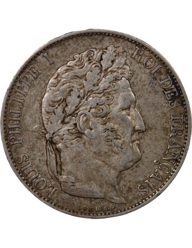 Louis-Philippe Ier 5 francs Argent 1845 A Paris