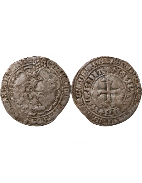 Pays-Bas 2 gros Argent 1367-1368 Dordrecht