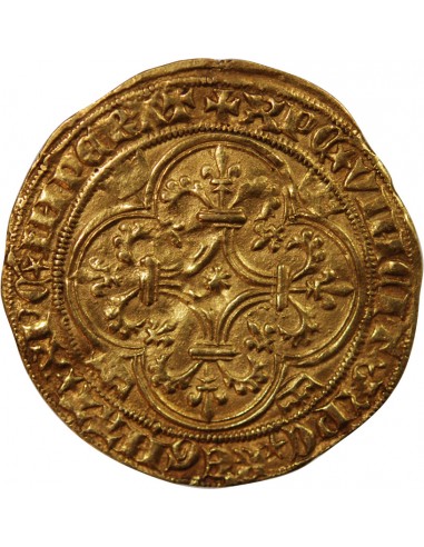 Charles VI 1 ecu d'or Or 1394-1411 Tournai