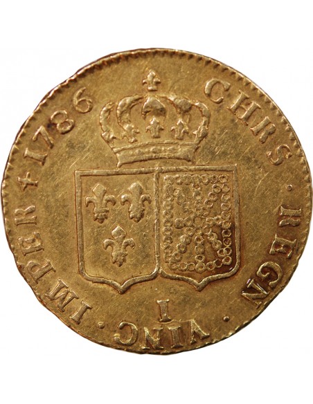 LOUIS XVI - DOUBLE LOUIS D'OR 1786 I LIMOGES