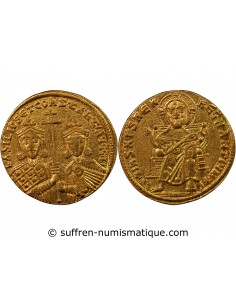 Empire Byzantin Basile Ier 1 solidus Or 868-879 Constantinople