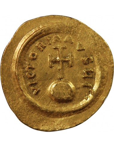 Empire Byzantin Héraclius 1 semissis Or 610-613 Constantinople