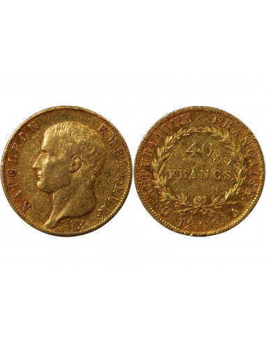 NAPOLEON Ier﻿ - 40 FRANCS OR 1806 A PARIS﻿