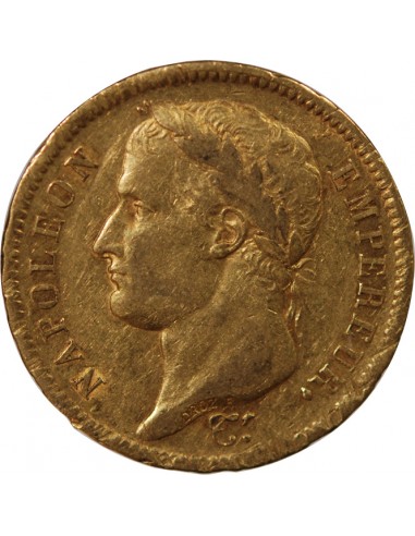 Napoléon Ier, Empereur de France, Roi d'Italie 40 Francs Or 1811 A Paris
