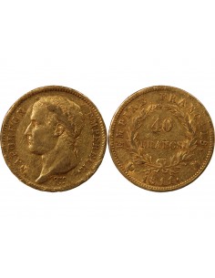 Napoléon Ier, Empereur de France, Roi d'Italie 40 Francs Or 1811 A Paris 2