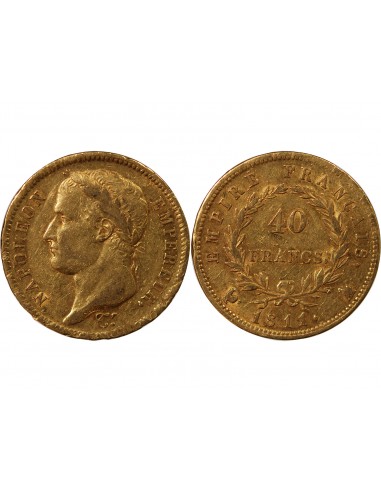 Napoléon Ier, Empereur de France, Roi d'Italie 40 Francs Or 1811 A Paris