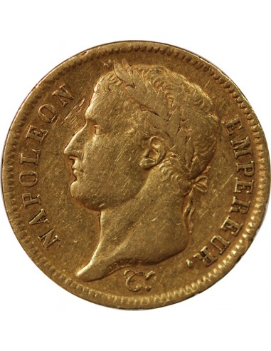 NAPOLEON Ier﻿ - 40 FRANCS OR TETE LAUREE 1812 A PARIS﻿