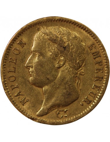 NAPOLÉON Ier - 40 FRANCS OR, TETE LAUREE - 1811 A PARIS