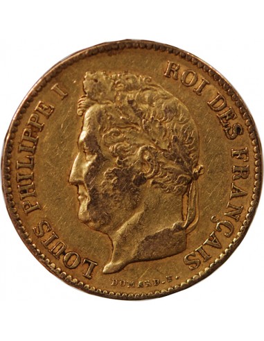 Louis-Philippe Ier 40 Francs Or 1834 A Paris