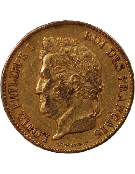 Louis-Philippe Ier 40 Francs Or 1834 A Paris
