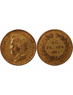 Louis-Philippe Ier 40 Francs Or 1834 A Paris 2