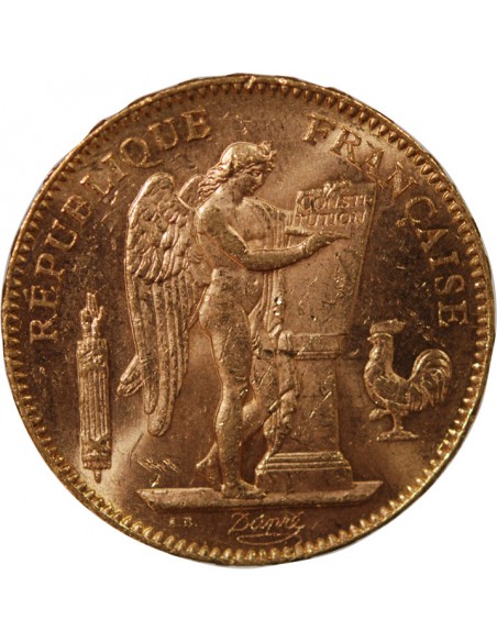 GENIE ﻿- 50 FRANCS OR 1904 A PARIS﻿