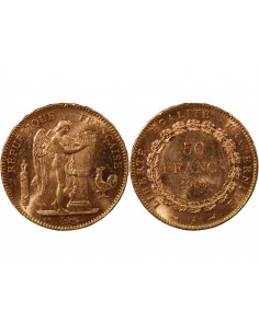 GENIE ﻿- 50 FRANCS OR 1904 A PARIS﻿ 2