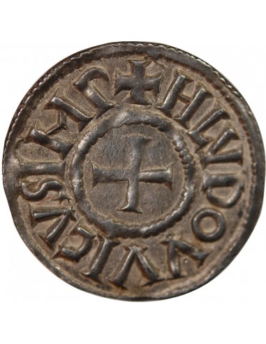 Louis Ier Denier Argent 819-822 Melle