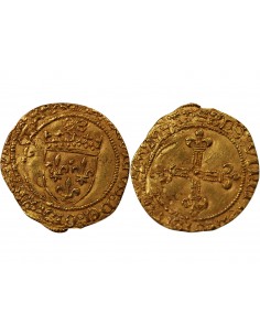 Louis XII 01-févr ecu d'or Or 1498-1514 B Rouen 2