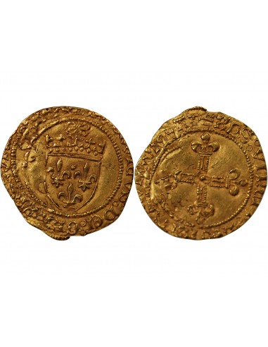 Louis XII 01-févr ecu d'or Or 1498-1514 B Rouen